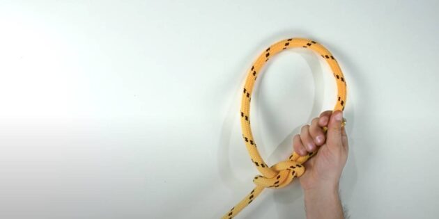 Как завязать беседочный узел: хорошенько затяните узел