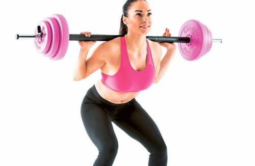 Які вправи зі штангою робити жінкам?