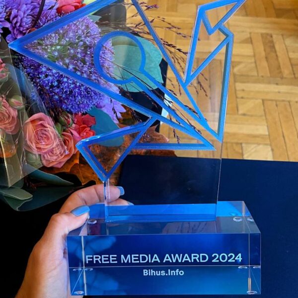 Bihus.Info здобули міжнародну премію Free Media Awards 2024