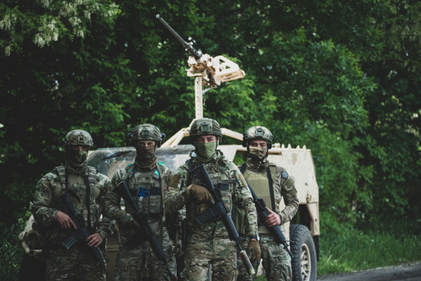 Знищені уламки ворожих дронів