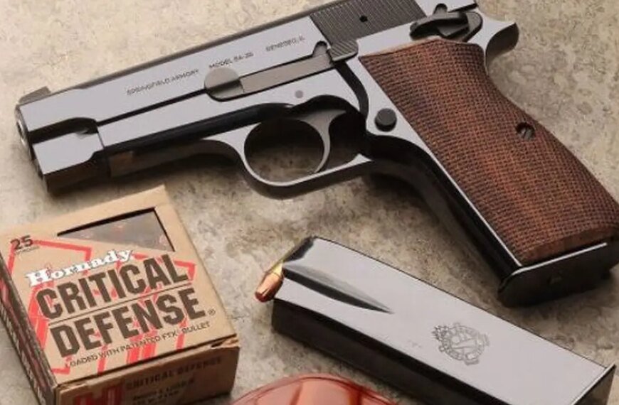 Springfield Armory SA-35: нове поліроване синювате оздоблення