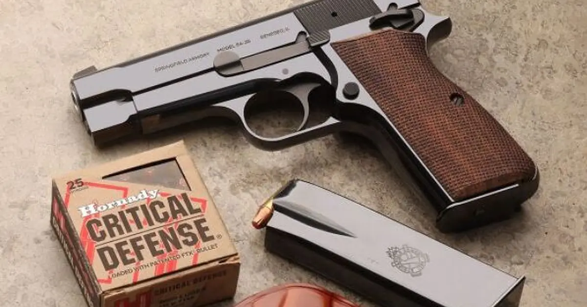 Springfield Armory SA-35: нове поліроване синювате оздоблення